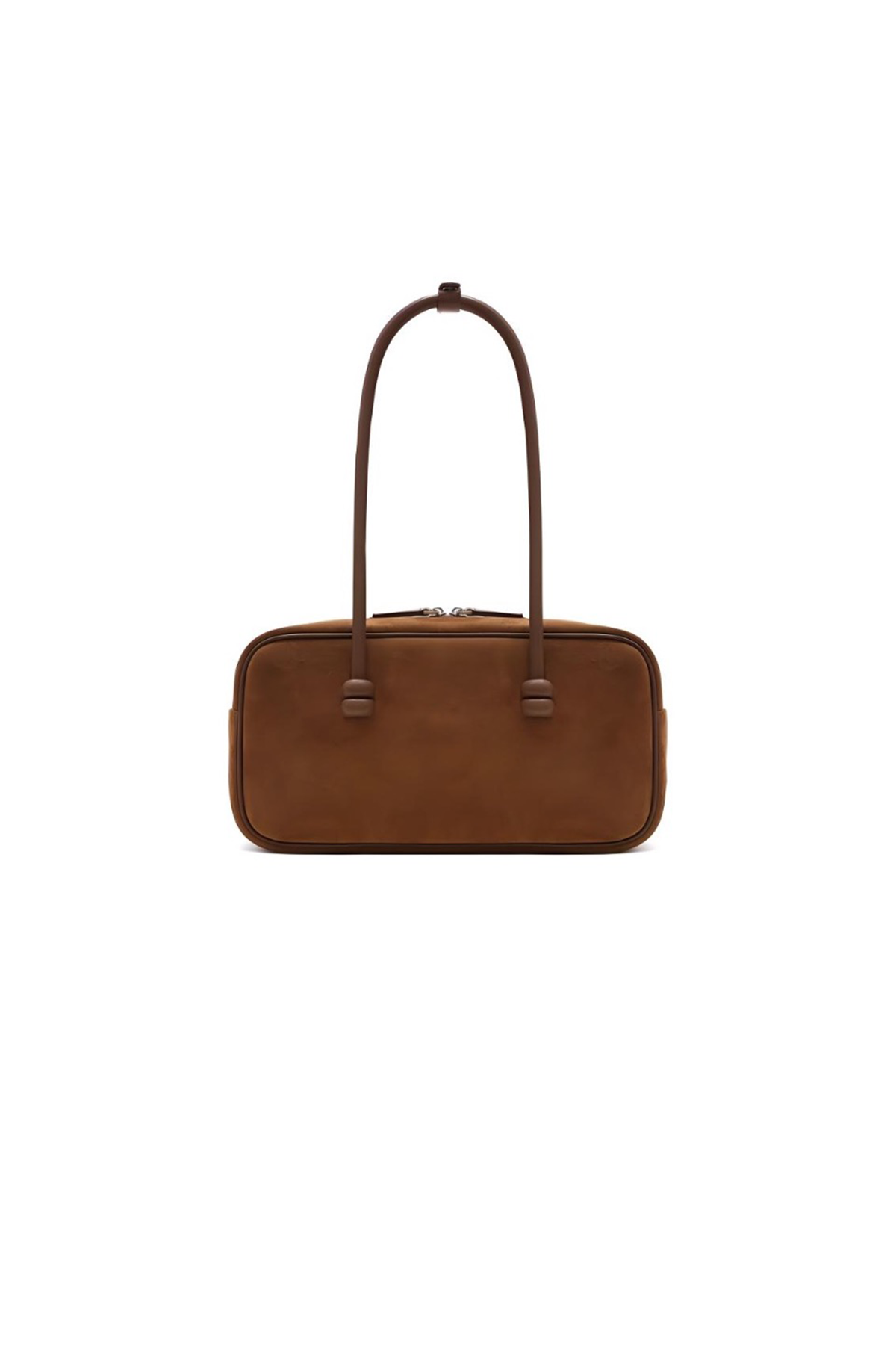 Brown Strap Faux Leather Bag