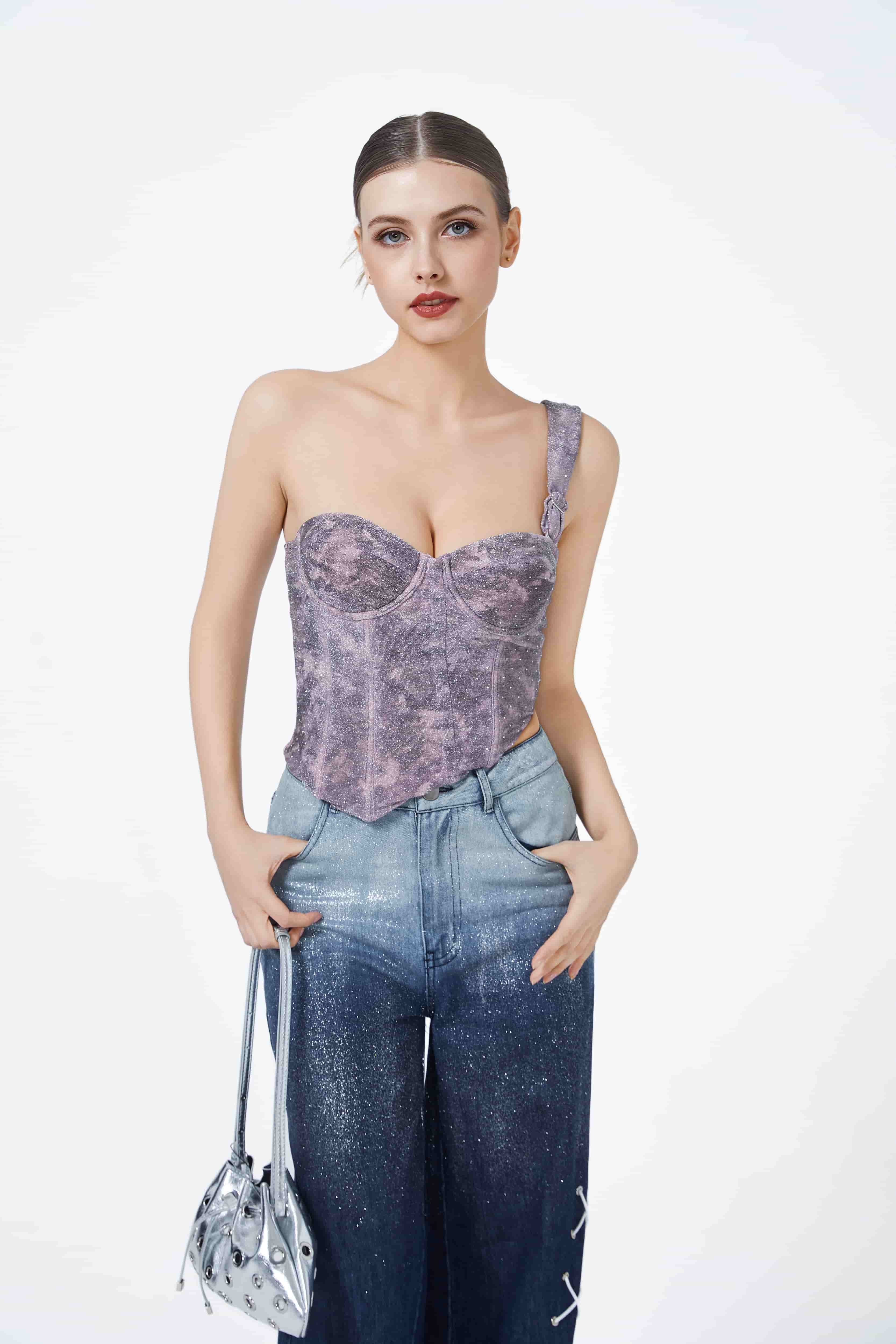 So Little Time One Shoulder Top