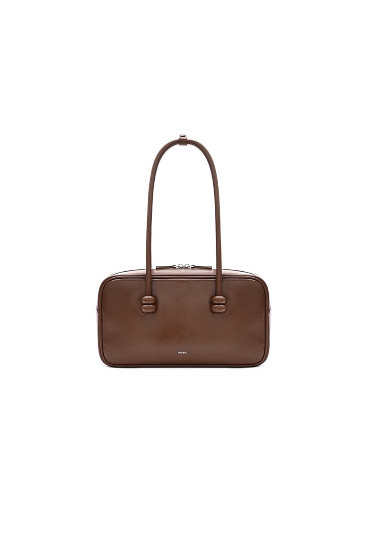 Brown Strap Faux Leather Bag